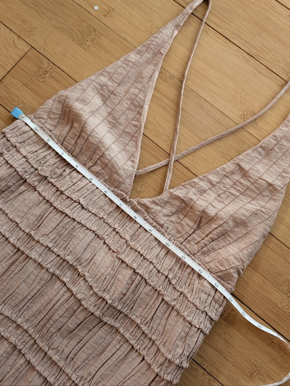 NWT Zara Pink Flowy Maxi Dress - Picture 6 of 11